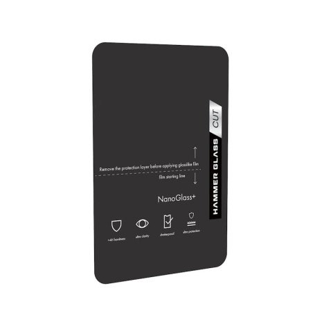 Ochranná fólie Hammer Glass NanoGlass+ do 7,5" (10 ks)