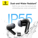 Baseus BASS BP1 PRO True Wireless sluchátka - černá