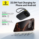 Powerbanka Baseus EnerFill FC31 Qpow 3 10000mAh 22,5W - černá