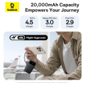 Powerbanka Baseus EnerFill FC31 Qpow 3 10000mAh 22,5W - černá