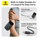 Baseus EnerFill FC31 Qpow 3 20000mAh 22,5W powerbanka černá