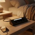 Nabíjecí stanice Huslog 15W (4× Schuko) - černá