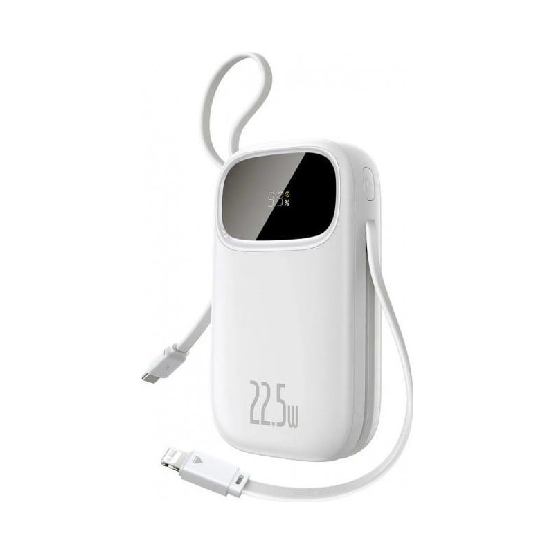 Powerbanka Baseus EnerFill FC31 20000mAh, 22,5W pro nabíjení zařízení - bílá