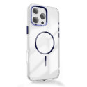 Kryt Clear Thin Mag pro iPhone 17 Pro 6,3" modrý
