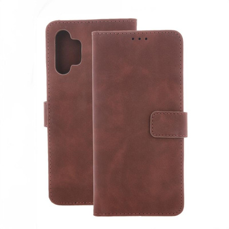 Pouzdro Smart Velvet CPA pro Galaxy A36/A37 - hnědé
