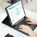 Pouzdro s klávesnicí Dux Ducis (řada TK) s Bluetooth klávesnicí pro iPad Air 6 / 5 / 4 / iPad Pro 11“ 2020-2022 - černé