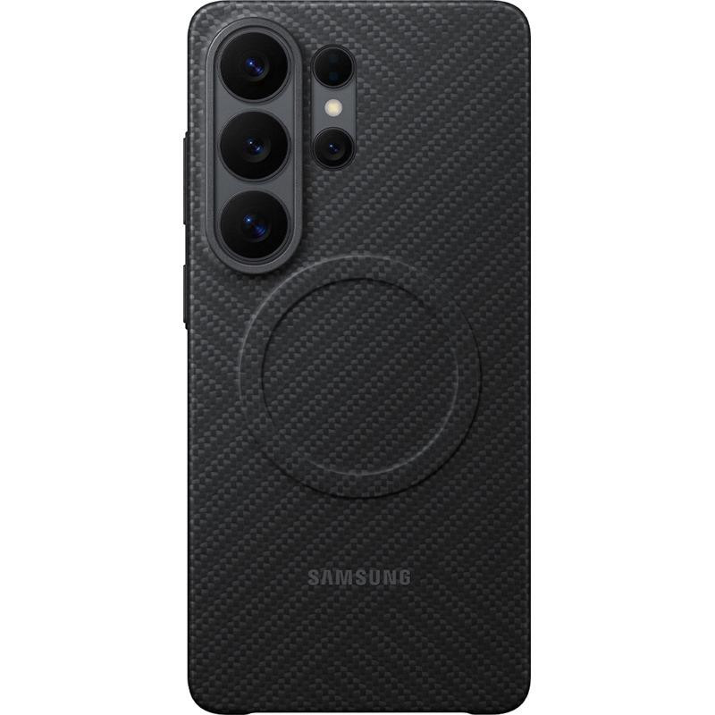 Kryt Samsung Carbon s magnetickým úchytem pro Samsung Galaxy S26 Ultra - černý