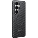 Kryt Samsung Carbon s magnetickým úchytem Galaxy S26 Ultra – čern