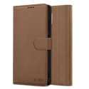 Pouzdro s klopou Tech-Protect Wallet iPhone 16e – hnedé
