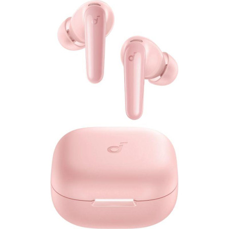 soundcore R60i NC Bluetooth sluchátka - růžová