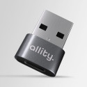 Nabíječka Allity ABA-101 USB-C/USB šedý