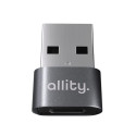 Nabíječka Allity ABA-101 USB-C/USB šedý