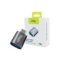 Adaptér Allity ABA-102 USB 3.0/USB-C – šedý