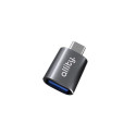 Adaptér Allity ABA-102 USB 3.0/USB-C – šedý