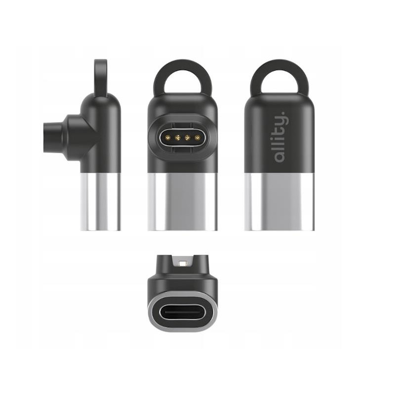Nabíječka Allity AGA-161 pro Garmin/USB-C - šedý