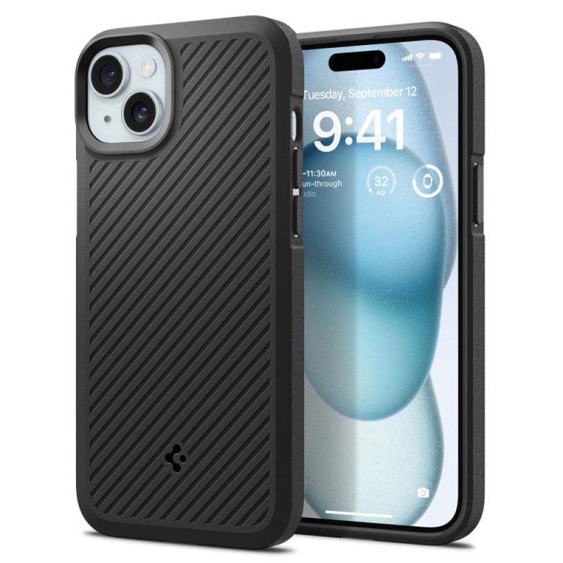 Pouzdro Spigen Core Armor pro iPhone 15 Plus – matně černé