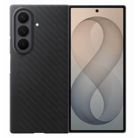 Kryt Samsung Carbon s magnetem pro Galaxy Z Fold8 Ultra – šedý