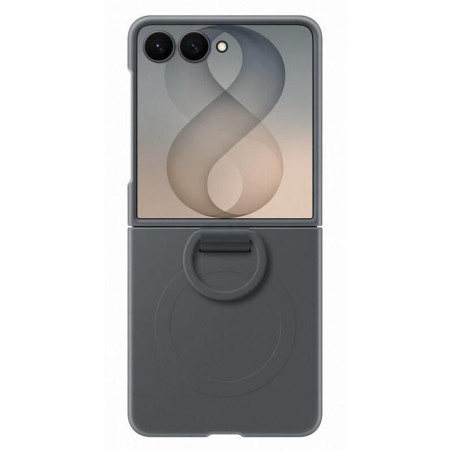 Kryt Samsung Silicone Ring Magnet Galaxy Z Flip8 - šedý