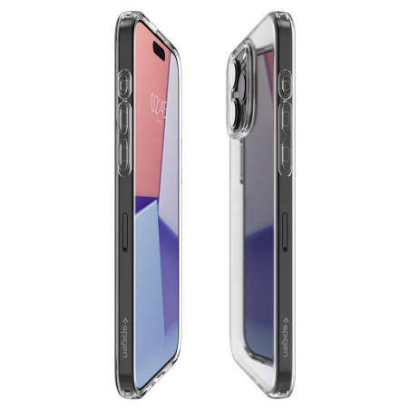 Pouzdro Spigen Crystal Flex pro iPhone 15 Pro – čiré