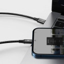 Kabel Baseus RAPID 3v1 20W USB-C/Lightning/Micro 1,5m - černý