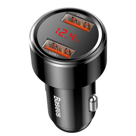 Nabíječka Baseus Magic 45W 2x USB do auta - černá