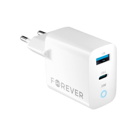 Nabíječka Forever TC-06-20AC 20W PD/QC, 2 porty