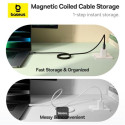 Kabel Baseus TUNGSTEN GOLD USB-C/USB-C 100W magnetický - černý