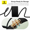 Kabel Baseus TUNGSTEN GOLD USB-C/USB-C 100W magnetický - černý