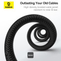 Kabel Baseus TUNGSTEN GOLD USB-C/USB-C 100W magnetický - černý