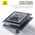 Kabel Baseus TUNGSTEN GOLD USB-C/USB-C 100W magnetický - černý