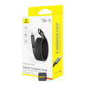 Kabel Baseus TUNGSTEN GOLD USB-C/USB-C 100W magnetický - černý