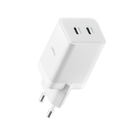 Nabíječka Allity ATC-01-45WCC 45W USB-C (GaN) – bílá