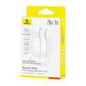 Kabel Baseus Silky USB-C/Lightning 1m 20W - bílý
