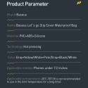 BASEUS ACFSD-D02 Vodotěsné IPX8 pouzdro pro mobilní telefon až 7,2", šedé