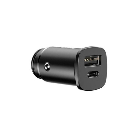 Nabíječka do auta Baseus 30W USB + USB-C černá