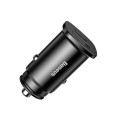 Nabíječka do auta Baseus 30W USB + USB-C černá