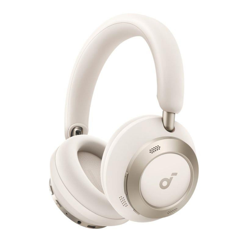 Sluchátka soundcore SPACE ONE PRO pro bezdrátové připojení - bílá