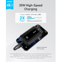 Anker ZOLO powerbanka 10000 mAh 30W PD – černá