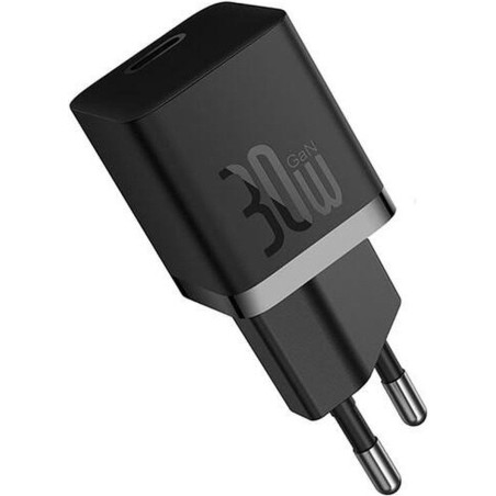 Nabíječka Baseus GaN5 30W USB-C (1m) - černá