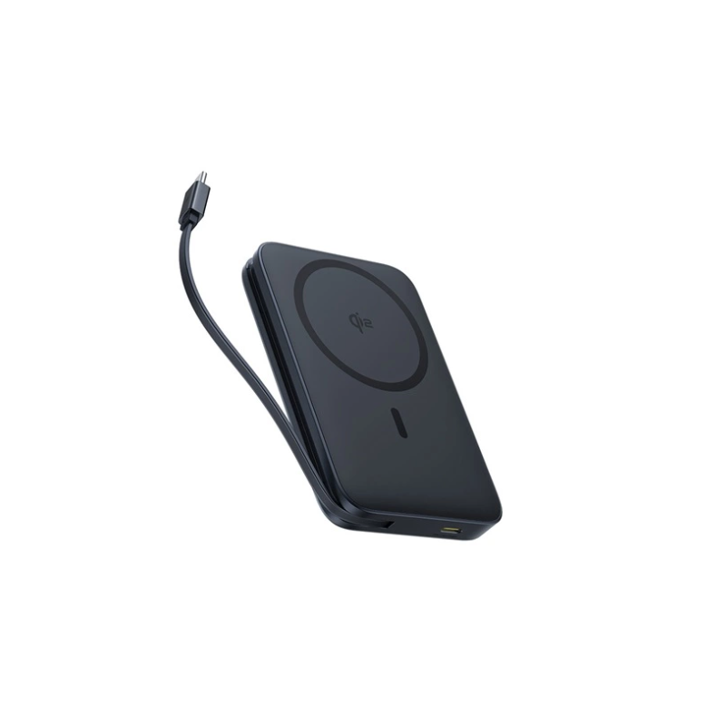 Powerbanka Baseus PICOgo Qi2 10000mAh pro telefony - černá