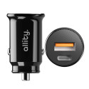 Nabíječka do auta Allity ACC-100 30W PD/QC - černá