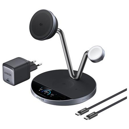 Anker Prime 3v1 MagGo nabíječka 25W – černá
