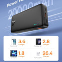 Powerbanka Baseus Airpow 20000mAh 20W - černá