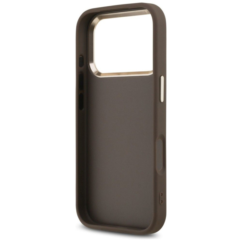 Kryt GUESS GUE005488 pro iPhone 18 Pro Max / 17 Pro Max - hnědá zlatá