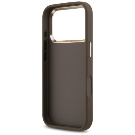Kryt GUESS GUE005488 pro iPhone 18/17 Pro Max hnědá-zlatá