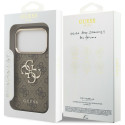 Kryt GUESS GUE005488 pro iPhone 18/17 Pro Max hnědá-zlatá