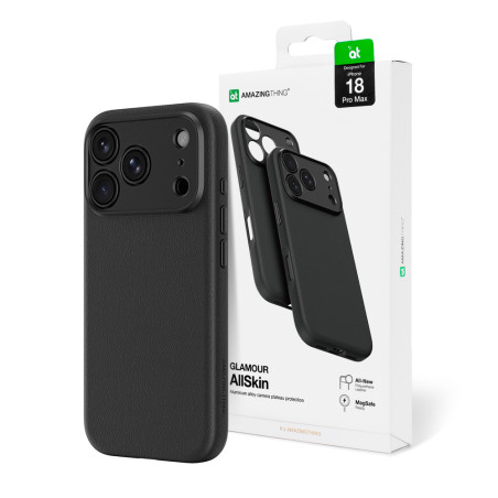 Kryt AmazingThing GLAMOUR AllSkin iPhone 18 Pro Max - černý