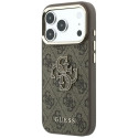 Kryt Guess 4G & Big Resin Logo pro iPhone 18 Pro Max - hnědý