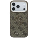 Kryt Guess 4G & Big Resin Logo pro iPhone 18 Pro Max - hnědý