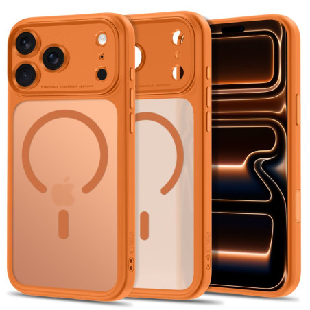 Kryt Tech-Protect MagPeak MagSafe iPhone 18/17 Pro Max - matná oranž